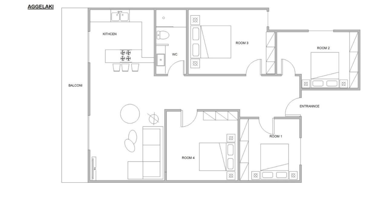 Houseloft Grand Vista Apartment Thessaloníki Ngoại thất bức ảnh